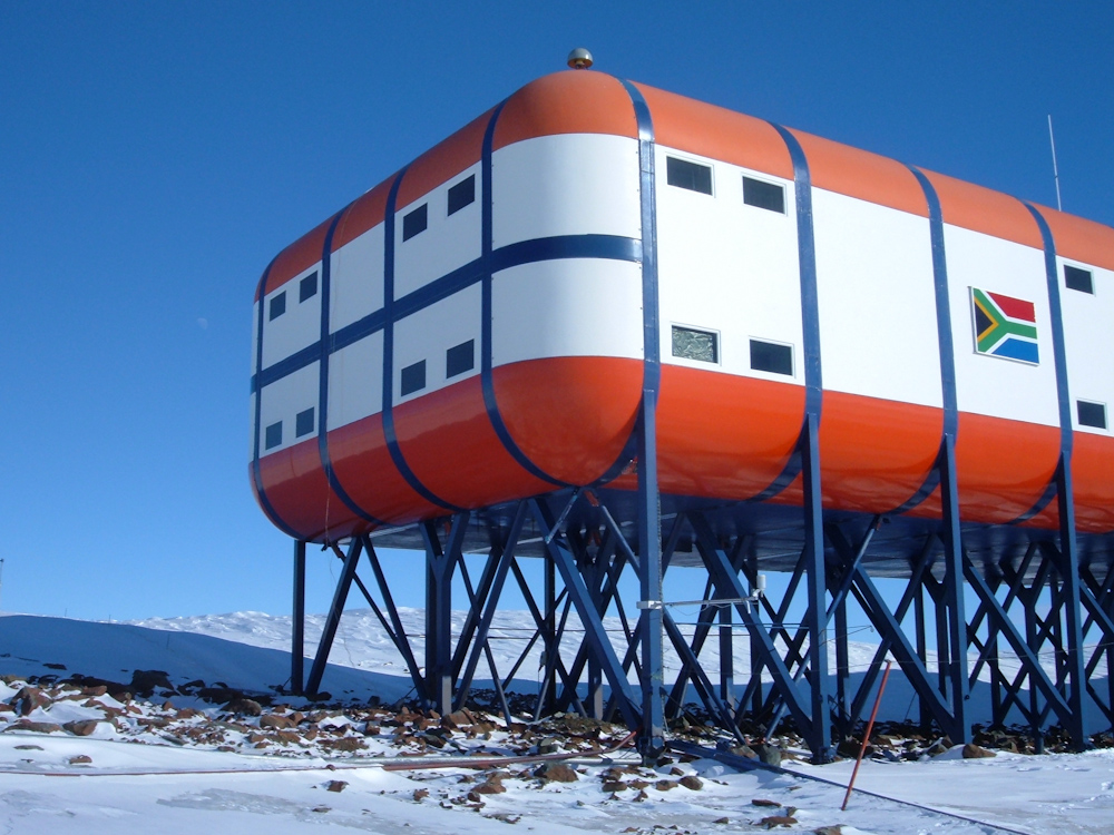 SANAE-IV Antarctic base.