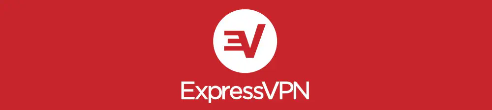 Logo of ExpressVPN.