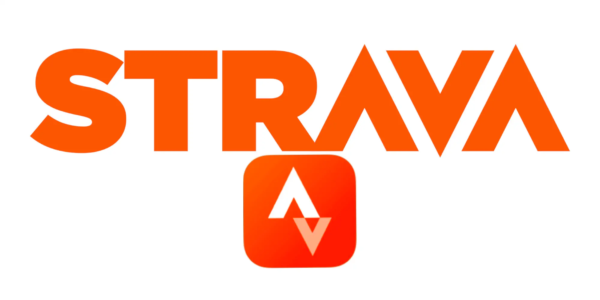 Strava logo.