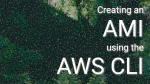 Creating an AMI using the AWS CLI