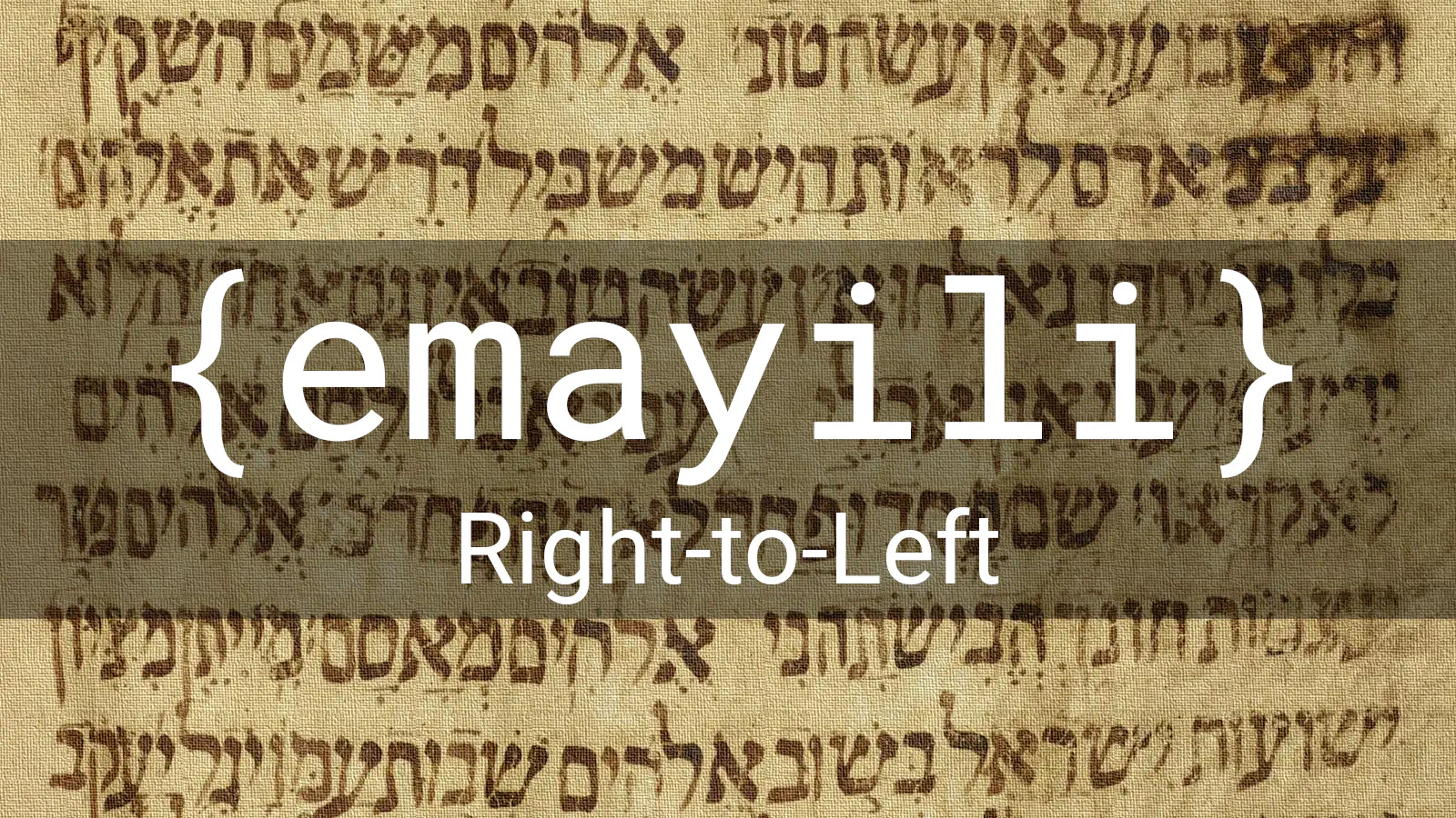 {emayili} Right-to-Left