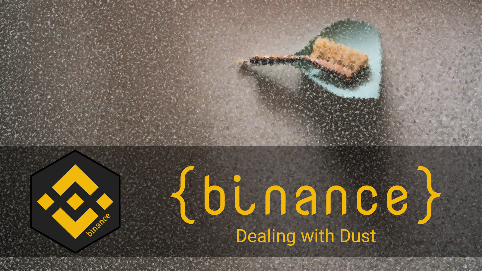 get rid of dust binance