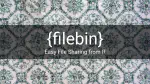 {filebin} Quick & Easy File Sharing