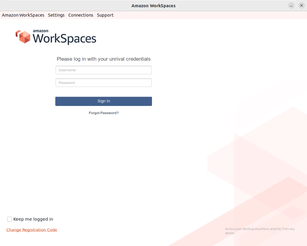 AWS Workspaces client.