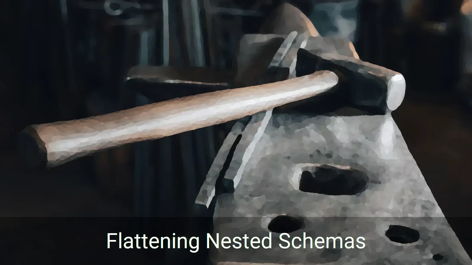 Flattening nested schemas in Marshmallow.