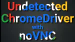 Undetected ChomeDriver with noVNC.