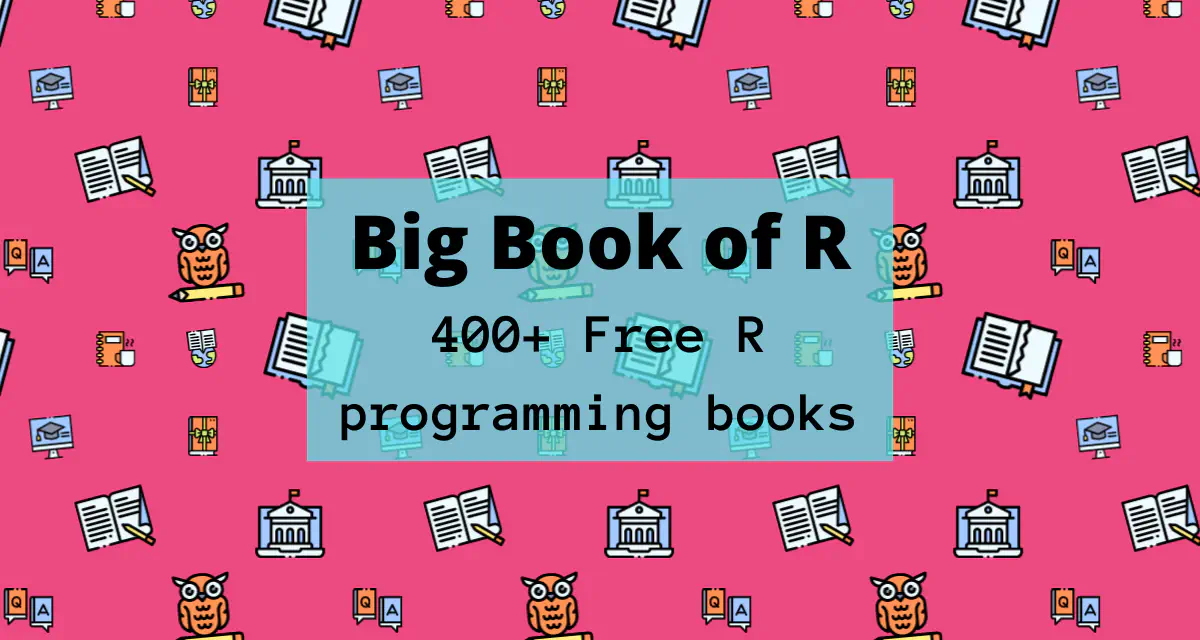Title image for the "**Big Book of R**".
