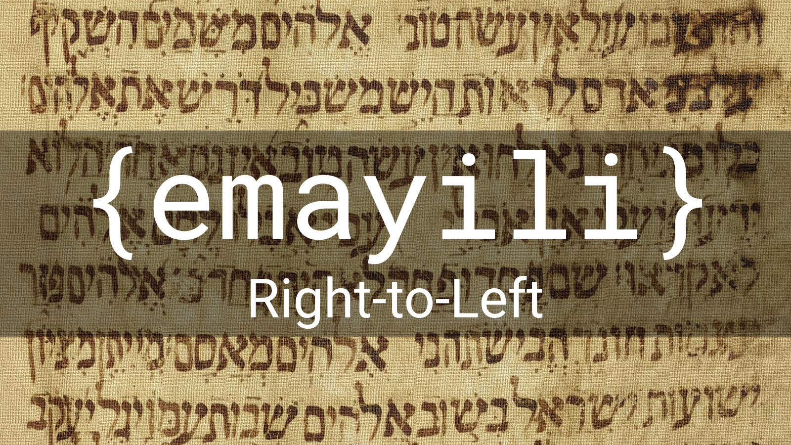 {emayili} Right-to-Left