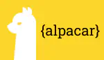 A banner image featuring the Alpaca logo and the name of the {alpacar} R package.