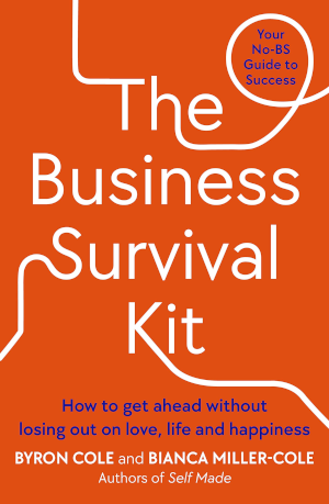 Cover of 'The Business Survival Kit' by Byron Cole & Bianca Miller-Cole.