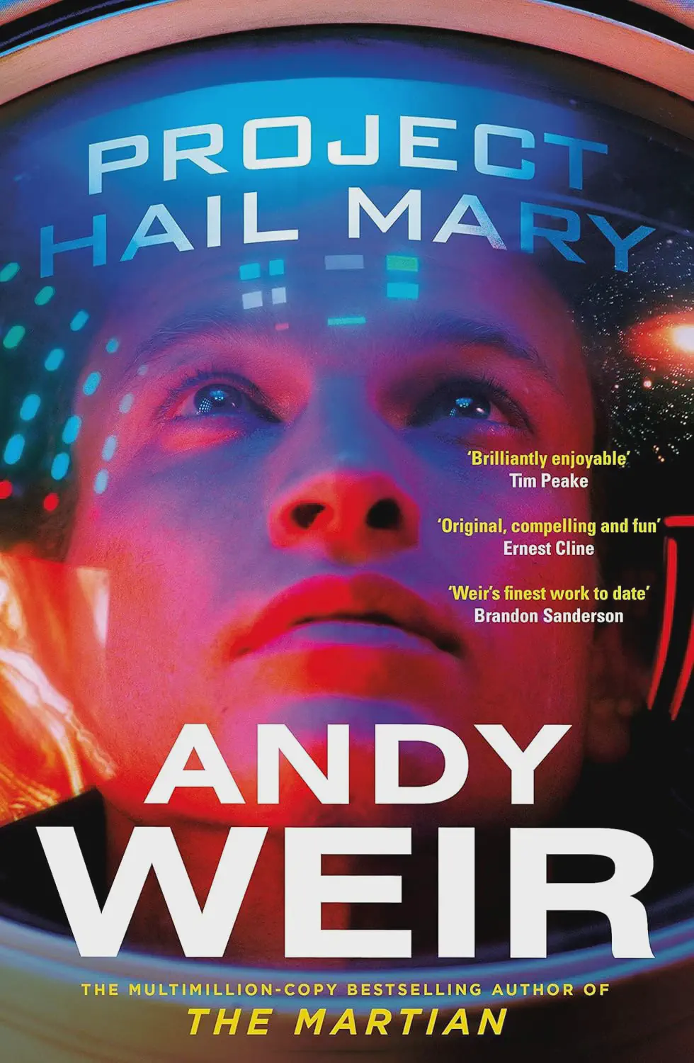 Cover of 'Project Hail Mary' by Andy Weir