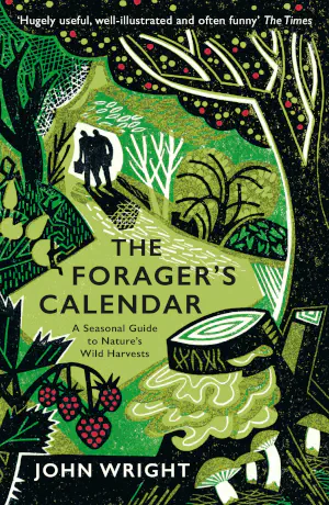 Cover of 'The Forager's Calendar' by John Wright.