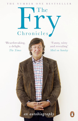Cover of 'The Fry Chronicles' by Stephen Fry.